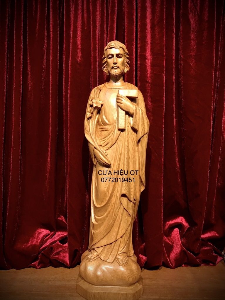 TƯỢNG GỖ THÁNH GIUSE THỢ
